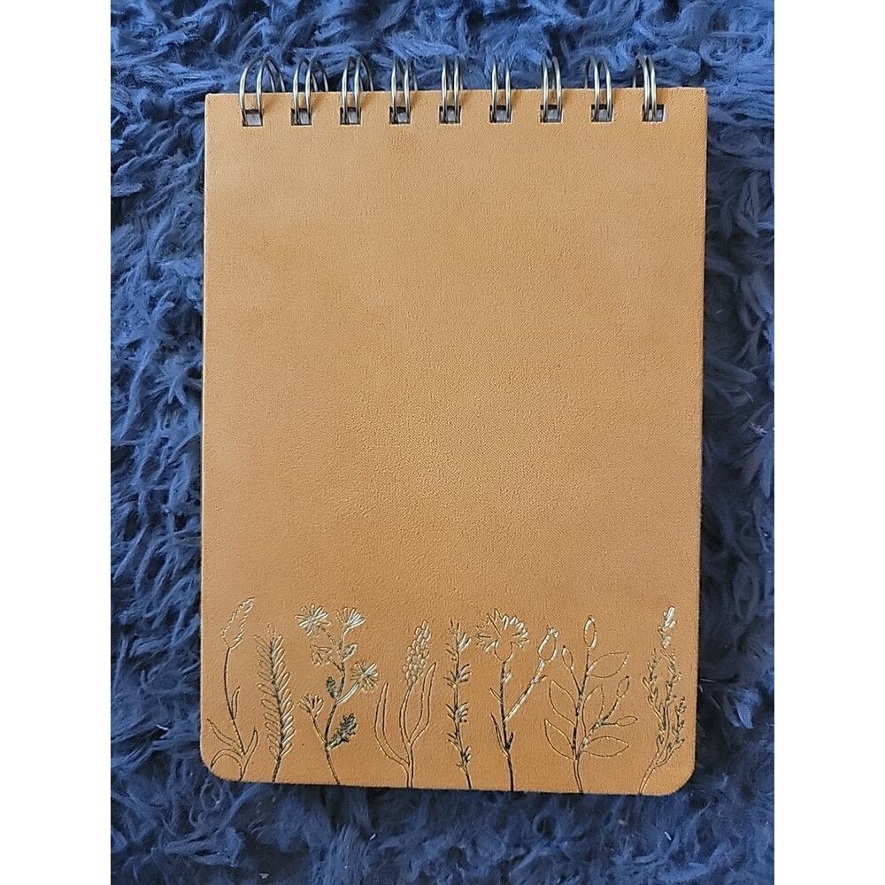 13070 Threshold Gold Velvet Floral Trimmed Ruled Journals Great Gift Idea New